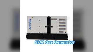 Solución de energía confiable del generador de gas de 5kw