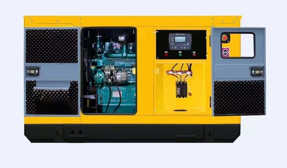 3 silenciosos refrigerados por agua del sistema de Isuzu Engine 36KW 45 KVA DG de la fase