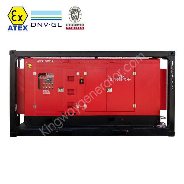 Normas DNV Atex Zona II T3 Generador diesel a prueba de explosión con ...
