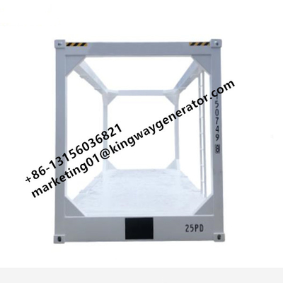 Los envases costeros de envío galvanizados modificados para requisitos particulares de DNV 2.7-1 enmarcan la resbalón de elevación los 20ft