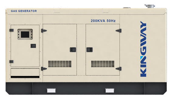 Generador 250KVA refrigerado por agua 200KW del gas natural de Cummins del uso de la mina