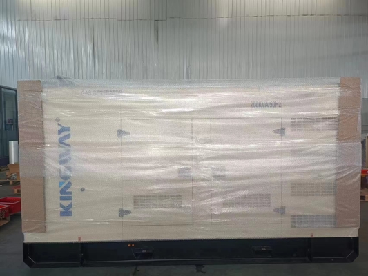 Generador de Cummins 200kw del gas natural 250KVA silencioso para el aire acondicionado de la pompa de calor del gas