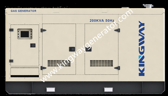 El generador de alta calidad del gas natural del NG 90KW de Kingway del CE accionó el consumo bajo por Cummins Engine