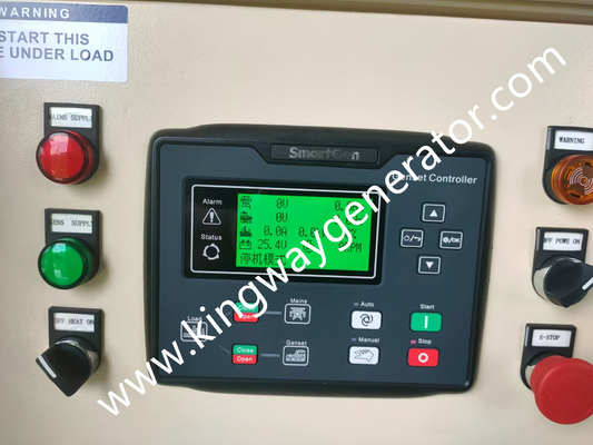 El generador de alta calidad del gas natural del NG 90KW de Kingway del CE accionó el consumo bajo por Cummins Engine