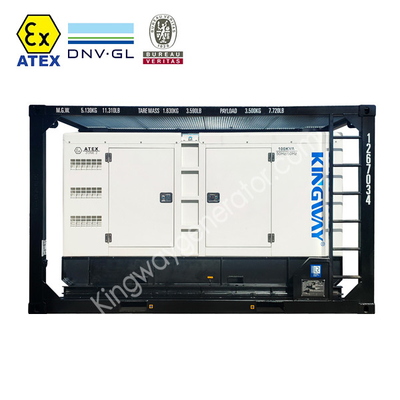 Kingway ATEX certificó a prueba de explosiones silencioso diesel del sistema de generador 60Hz de la zona 2