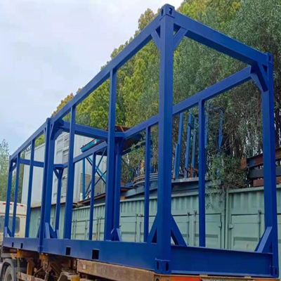 Dimensión durable de la estructura de acero los 20ft del marco principal del contenedor