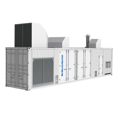 Kingway 200KVA  Motor generador de gas natural silencioso conjunto