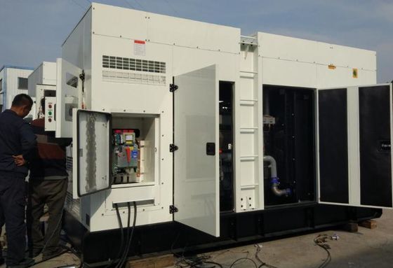 Conjunto de generadores diésel insonorizados Motor CE ISO DNV Certificado Diesel Genset Slient