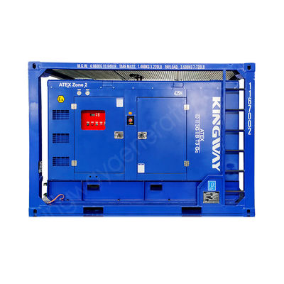 48KW 60KVA 50HZ 60HZ Certificado ATEX Zona 2 Conjunto de generadores diesel a prueba de explosión Conjunto de generadores silenciosos