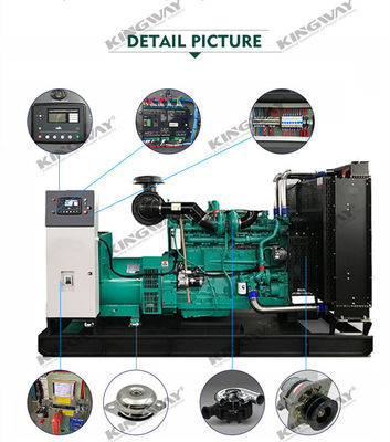 Generador de diesel de techo súper silencioso de 30kva a 500kva 400v 50hz 3 fase 4 Genset de diésel de alambre