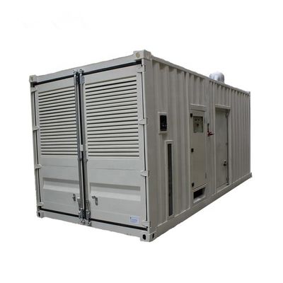 Genset de alta tensión OEM personalizado 1000Kw-2000Kw potencia de espera de buena calidad famoso generador de contenedor de diesel