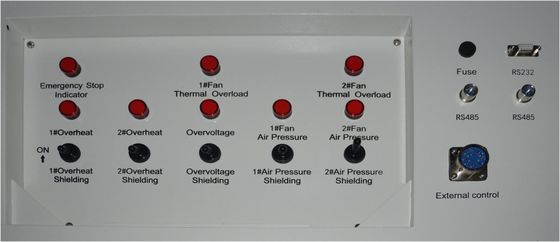 700kw 400v 50hz3 Fase 4 Bancos de carga acrescientes resistentes a alambre para la venta