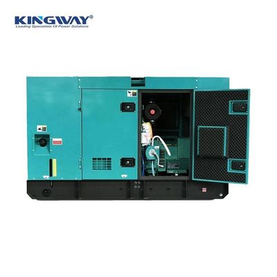 CE 50HZ 1500RPM generadores diésel insonorizados de potencia trifásica de 80KVA 64KW