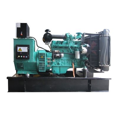 CE 50kw de refrigeración por agua de una sola fase de tres 50hz 1500rpm 60hz 1800rpm Ricardo motor generador diesel silencioso