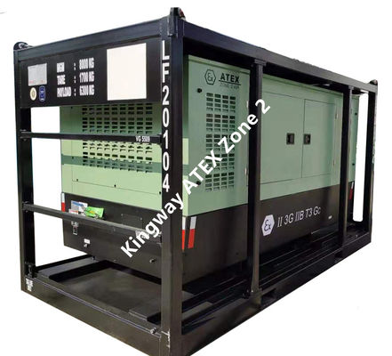 60kva 400v 50hz 3 fase 4 motor diesel a prueba de explosión con alambre certificado ATEX zona 2 generador de dnv nominal para alta mar