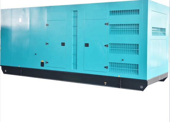 Generador diésel abierto y silencioso de 3 fases refrigerado por agua CE por tipo silencioso generador diésel de fabricación directa