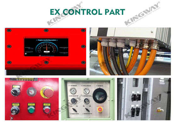 Suministro 400v 50hz 3 fase 4 alambre 300kva motor diesel prueba ex ATEX Zona 2 denominado dnvo offshore generador