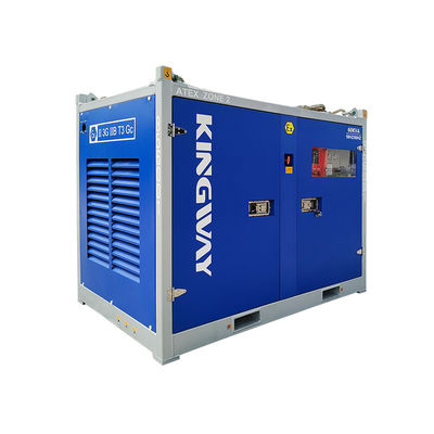 ATEX Zona II 3 Fase Gas de petróleo campo generador diesel conjunto de 60KVA a prueba de explosión generador diesel marco de la máquina integrada
