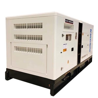 Venta caliente Equipo de generación de energía de emergencia abierto silencioso a gran escala Generador de energía de gas de 250KW con industria de deslizamiento de marco