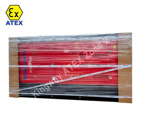 OEM personalizado ATEX 3fases 200kw zona2 el conjunto de generadores diesel a prueba de explosión DNVGL 2.7-1 motor de servicio de plataforma de marco de patinaje