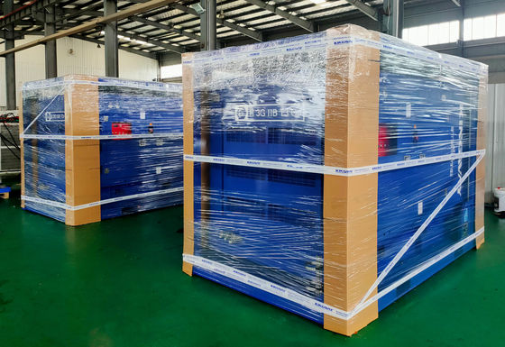 Zona 2 Compresor de aire propulsado por diésel Super Silent Screw 375 CFM Motor diesel para minería y plataforma offshore