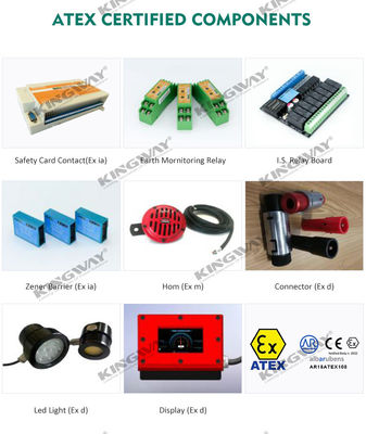 60 kva Atex Zona 2 IIB Temperatura T3 Generador Diesel Alternador IP55 A prueba de explosión con DNV 2.7-1 Contenedor en el mar