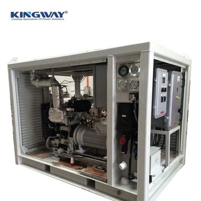 20KVA Zona II Generador diesel silencioso a prueba de explosión montado en DNV 2.7-1 para yacimientos de petróleo y gas en alta mar