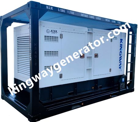 El conjunto de generadores diésel a prueba de explosión de la zona 2 ATEX 60KVA