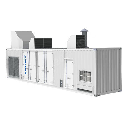 1MW 1000KW Tipo de contenedor de gas Genset Sistema de cogeneración y calefacción opcional Conjunto de generador de gas natural silencioso