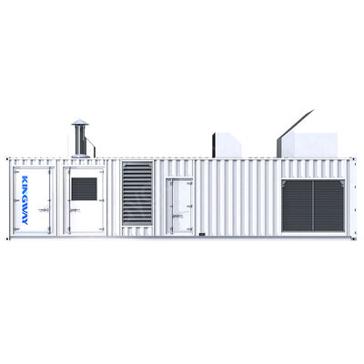 1MW 1000KW Tipo de contenedor de gas Genset Sistema de cogeneración y calefacción opcional Conjunto de generador de gas natural silencioso