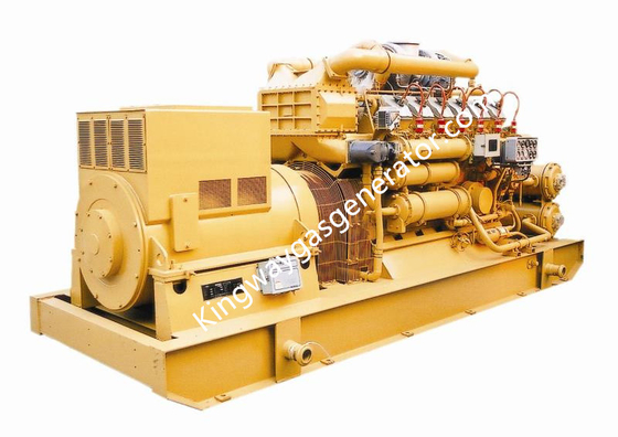 Generador eléctrico 1MW/1000kw del gas natural de la turbina baja del consumo