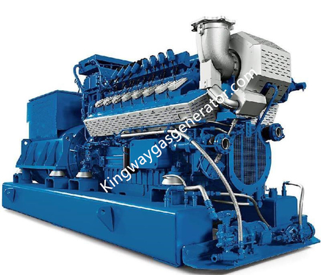 Motor de gas silencioso de Weichai Yuchai Cummins del sistema de generador del biogás de 500KVA 400KW en venta