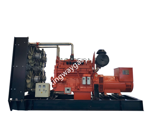 Sistema de generador certificado CE del gas de Cummins Slient 200kw para el granjero Use