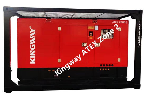 Generador Diésel Silencioso Antiexplosión Kingway de 300KVA, Equipo ATEX Zona 2