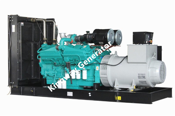 Sistema diesel del KVA DG del generador 1250 de 1000KW 1500 RPM accionado por el motor de Yuchai