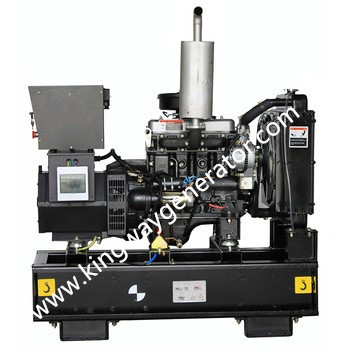 El generador diesel de 50HZ 27.5KVA 22KW 1500 RPM modificó el color para requisitos particulares para el hogar