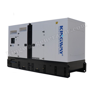 Kingway modificó el toldo silencioso del generador para requisitos particulares para el generador diesel 500KVA