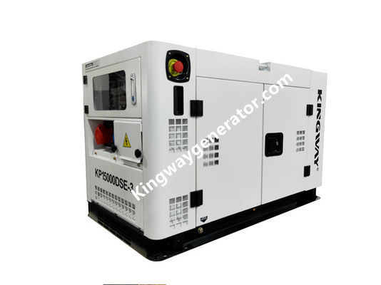 Sistema de generador silencioso del generador portátil anaranjado del color 8KVA 12Hp