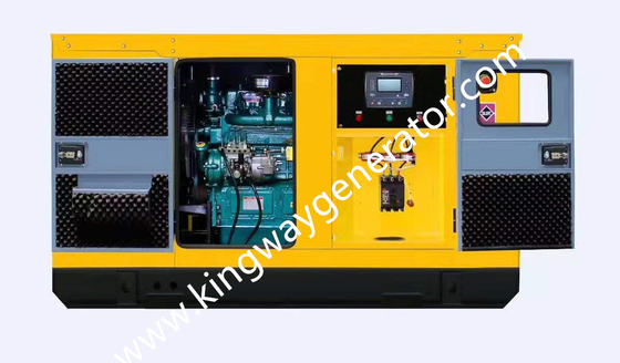 120KW amarillo brillante Cummins generador de 150 KVA para la condición casera del aire