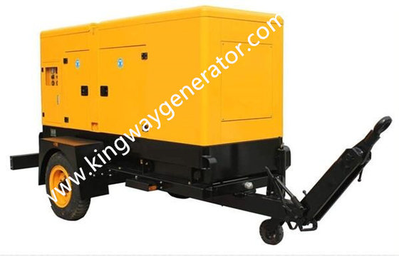 Generador diesel montado remolque de 1500RPM 1800RPM 15KW fuera del uso