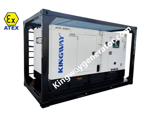 Generador Diésel Silencioso Antiexplosión Kingway de 300KVA, Equipo ATEX Zona 2