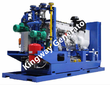 Motor de gas de 100KW 125KVA Cummins con calor y el sistema eléctrico de la cogeneración