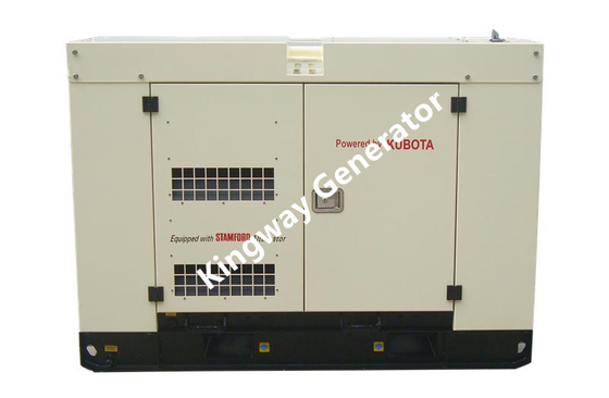Generador silencioso del motor de 22KVA 17KW Japón Yanmar para la fase del uso en el hogar 3