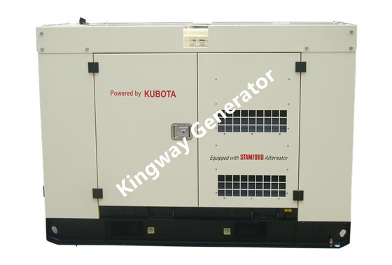 Generador silencioso del motor de 22KVA 17KW Japón Yanmar para la fase del uso en el hogar 3