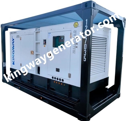 Sistema de generador diesel del equipo de la zona 2 del poder ATEX de Kingway 100KVA