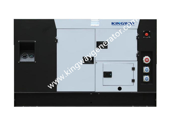 ATS diesel silencioso refrigerado por agua Perkins Engine del sistema de generador de 80KVA 64KW