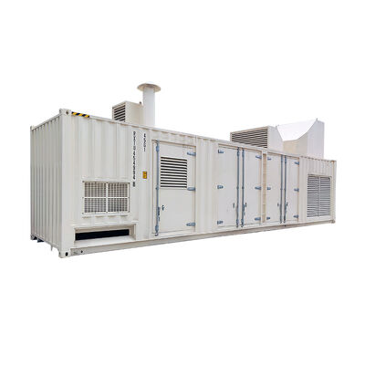 1MW 1000KW Tipo de contenedor de gas Genset Sistema de cogeneración y calefacción opcional Conjunto de generador de gas natural silencioso